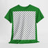 Keffiyeh Pattern Heavy Cotton Tee - Modern Mesh Design Streetwear T-Shirt